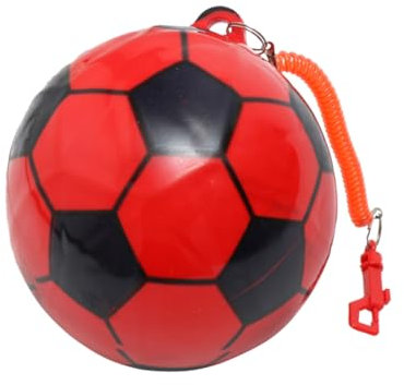 Toyvian Aufblasbarer PVC-fußball Spielzeugball Für Junge Mädchen Strand Und Wasserspielzeug Leicht Und Robust Für Indoor Und Outdoor-aktivitäten