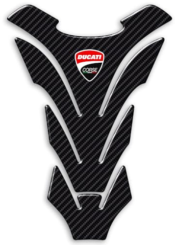 Paraserbatoio Tank Pad Adesivo Resinato 3D Protezione Serbatoio compatibile con moto DUCATI - cod. PD011