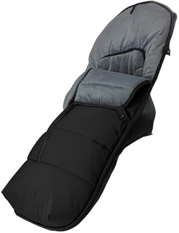 Various Saco Silla Paseo Universal Invierno, Impermeable, Negro