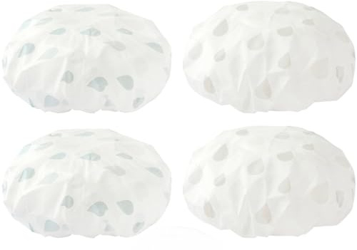 YUNYU 4-Pack EVA Elastic Cover Caps for Food Bread Baking Accessories - Reusable Food Bread Baking Accessories Lids for Proofing Baskets, Bowls, Sourdough & Dough Rising
