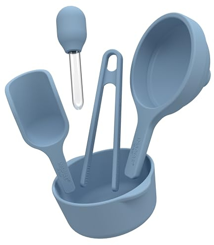 Juego de inicio azul para juego sensorial | Accesorios de bandeja de tuff | Juego de accesorios para juegos sensoriales | Juego de glándula y agua | A partir de 18 meses | Accesorios Sensoriales