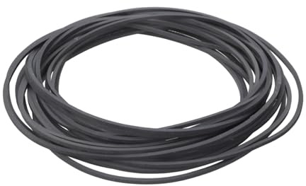 Zenlir Gummi-Antriebsriemen für Tonband-Recorder, Video-Player, 20-teiliges Set, robust und stabil, gemischte Größen, 105–135 mm Breite, 1,2 mm Gurtpaket für Kassettenspieler