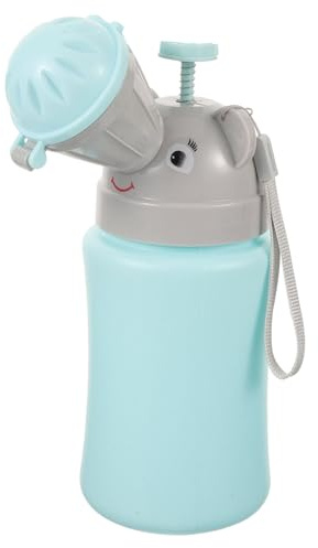 Vasino Portatile Ragazzo Ragazza Plastico per Auto, Viaggio e Campeggio | Urinal Trainer per Emergenza, Leggero e Facile da Pulire, Adatto a Lunghe Strade
