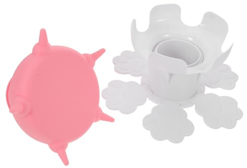 Toyvian Alimentador de Leche Ajustable para Cachorros y Gatitos Botella de Silicona para Lactancia Dispositivo Elevable para Múltiples Mascotas Soporte Adaptable para Animales Pequeños