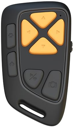 Penlimly Telecomando per lo scorrimento del telefono, clicker wireless per girare le pagine | Otturatore silenzioso ricaricabile per fotocamera, per la registrazione di selfie, tablet, laptop foto