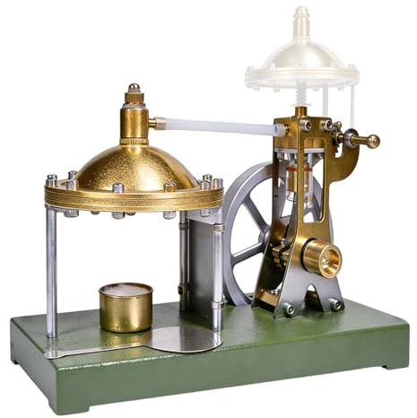 Modello di macchina di simulazione a vapore, dimostratore di conversione termica in meccanica per l'aula di esperimenti fisici