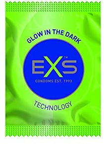 Exs Glowing Condones - 100 Paquete de 520 g