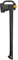 Fiskars Accetta L, Solid, Fodero per la Lama e il Trasporto, Rivestimento Antiaderente, Lama in Acciaio/Manico in Plastica Rinforzata con Fibra di Vetro, Nero/Arancione, A18, 65 cm, 1,6 kg, 1052045
