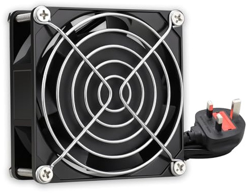 GDSTIME 220V Computer Fan 80 x 25mm PC Cooling Fan 240V