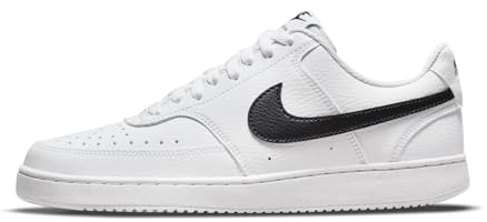 Nike Court Vision Low Next Nature, Zapatillas Mujer, White/Black, 44 EU