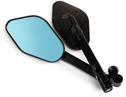 Espejo Retrovisor Motocicleta Para K&awasaki Motocicleta Manillar Extremo Espejos Espejo Retrovisor Moto Espejos 10MM Manillar Espejos Laterales