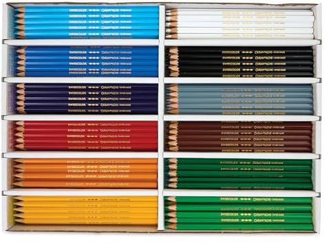 Caran d'Ache Swisscolor Buntstifte, Classpack, 240 Stück