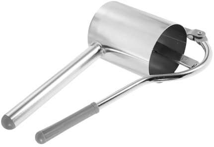 ULTECHNOVO Presse à Nouilles Manuelle En Acier Inoxydable, Argentée, Outil Pratique Pour Pâtes Fraîches, Adapté Usage Domestique, Facile à Nettoyer Installer