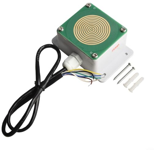 VRTYVEYBB Regensensor Regenwasser Regendruppels Module RS485 10-30V DC Regen Schnee Erkennung IP65 Staubdicht Wasserdicht AC-Impedanzmessung Einstellbare Sensorempfindlichkeit Leichte(Relay Switch)