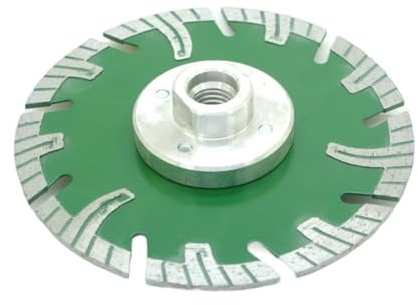 HQABCUTR M14 Dente di Protezione Flangia Piastra ondulata Disco da Taglio diamantato Materiale in Pietra Intaglio del calcestruzzo Lama for Sega abrasiva