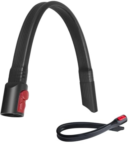 WiDream Suceur d'Aspirateur Flexible, Suceur Plat Flexible Pour Aspirateurs Dyson V7, V8, V10, V11, Suceur d'Aspirateur Pour Le Nettoyage Sous Les Meubles Et Les Voitures, Accessoires Plats Et Longs