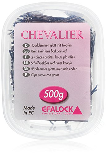 Efalock Professional Chevalier Haarklemmen, 7 cm, braun, 1er Pack, (1x 0,5 kg)