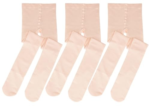 Bezioner Ballett-Tanzstrumpfhose mit Füßen für Mädchen und Damen