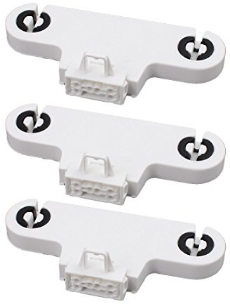 Aexit 3 Pcs AC 500V 2A G13-F263B T8 Douille De Lumière Douille G13 Base Support De Lampe Fluorescent Blanc NY452831W356753U