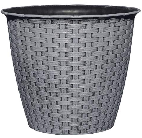 Classic Home and Garden Planter, Harbor Gray, 8 Inches
