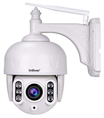 OBA SH028 TELECAMERA PTZ ZOOM OTTICO 5X WIFI AP HOTSPOT WIRELESS INFRAROSSI 3.0 Megapixel HD IR CUT NVR P2P Slot micro SD