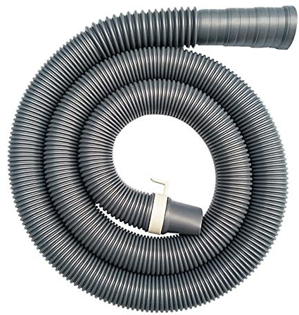Ablaufschlauch, Ersatz-Ablaufschlauch, Waschmaschine, Geschirrspüler, Multifunktions-Ablaufschlauch, Auslass, Wasserrohr, Flexible Verlängerung, Abwasserrohr-Zubehör for Geschirrspüler, (Länge: Länge
