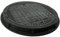 Megaa store Schachtabdeckung Kanaldeckel Schachtdeckel DN600 KL.A15 Gully Brunnendeckel Kontrollschacht (Schwarz)