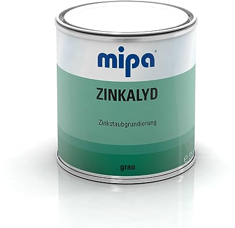 MIPA Zinkalyd Zinkstaub-Grundierung Matt 750 ml 1K-Korrosionsschutz