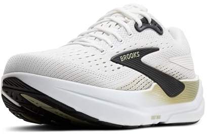 Brooks Homme Ghost Max 3, Bright White Tea Black, 43 EU