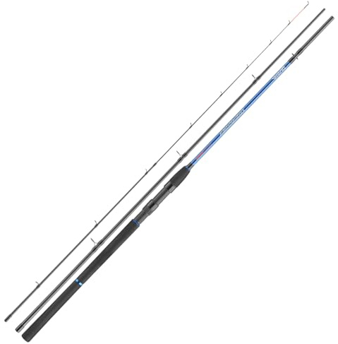DAIWA Triforce Target con Feeder, 3,00m, 10 Piedi, 0-60g, 3+2 Sezioni, Canna da Pesca con Feeder