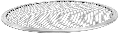 Hoement Bandeja De Pizza Redonda De Aluminio Antiadherente Para Cocinar y Hornear Resistente Rayones De Limpiar Accesorio De Cocina Para Pizzas