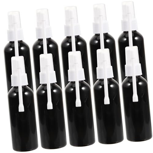 SKISUNO 10pcs Nose Cleaning Tool Nasal Irrigation System Black Bottle Multi-function Nasal Wash