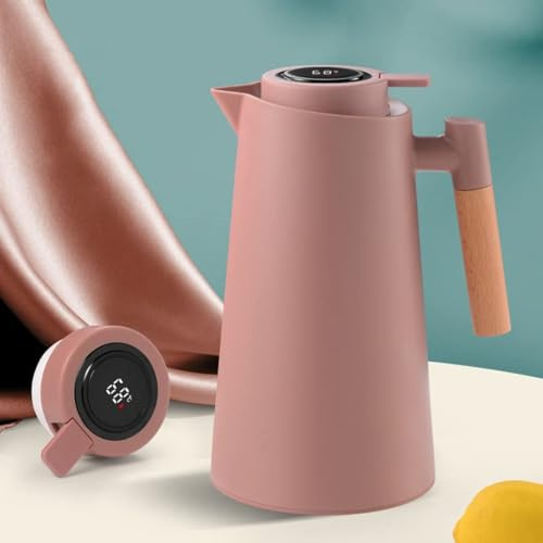 KhUkhu Bollitori da tè Bollitore da Viaggio Leggero Piccolo, 1000W Bollitori Elettrici in Acciaio Inossidabile Bollitori Elettrici Senza Fili Bollitore Elettrico Veloce,Rosa