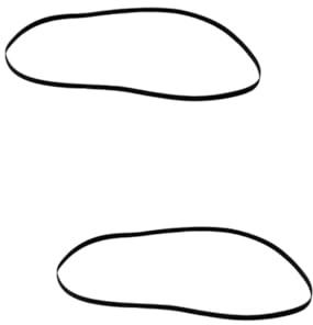 BESPORTBLE Antriebsriemen Für Plattenspieler 40 cm - Hochwertiger Gummi-Antriebsriemen Für Optimale Klangqualität Und Langlebigkeit Geeignet Für Verschiedene Schallplattenspieler