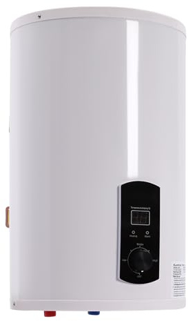 C-Juzarl Elektrospeicher Warmwasserspeicher 220V, Wandspeicher Tank-Wassererhitzer, Warmwasserboiler, Temperaturanzeige, 2000W Elektro Boiler Wasserboiler (Weiß, 30L)