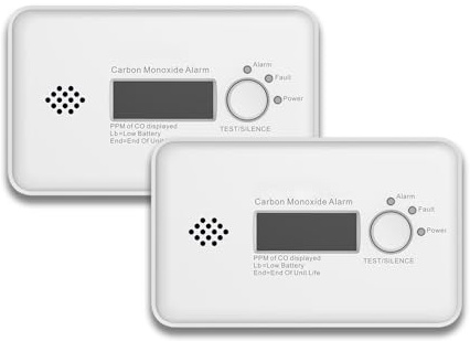 FireShield Interconnected Carbon Monoxide Detector Twin Pack