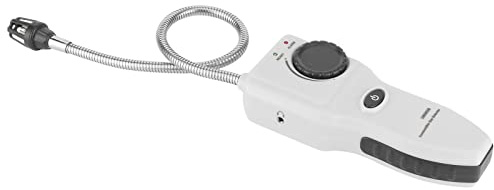 Denash Portable Methane Gas Detector Alarm for Home Kitchen, Gas Analyzer for Pipe Inspection, ABS Material
