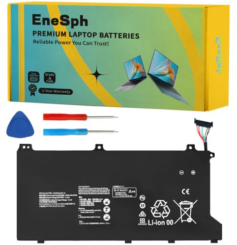 EneSph HB4692J5ECW-31 Laptop-Batterie pour Huawei MateBook D 15 2019/2020/2021 Honor MagicBook 15 2020 VLT-W50 BOH-WAQ9R BOB-WAE9P BBR-WAH9 BDR-WFH9HN BOD-WFH9 Série HB4792J5ECW-31 HB4692J5ECW-31B