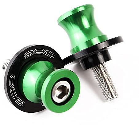 ZHUOWU M8 Schwingenschutz Schwingenadapter Ständer Bobbins Montageständer Schwingen Ständeraufnahme für Z900 2017 2018 2019 2020 2021 2022 2023 2024 Grün