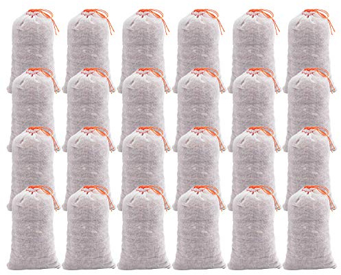 Suwimut 24 Pack Cedar Sachets Bags, Red Cedar Chips Sachets for Shoes Clothes Storage, Closet and Drawers Fresh Scents, Home Fragrance Sachet