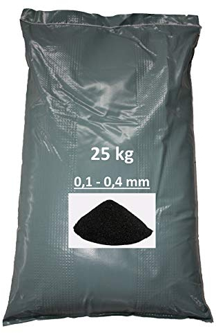 Strahlmittel 25kg Sandstrahlen Strahlgut Schlacke 0,1-0,4 mm