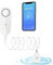 JaneEyre Wasserleckdetektor-Flutdetektor Wasseralarm Drahtloser Wasserdetektor mit 80 dB Alarmton, Push-Benachrichtigung auf Tuya Smart/Smart Life APP