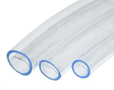 DawnDream PVC Schlauch 1 Meter PVC Tube Transparent Weiche Rohr Frostschutzmittel Ölschlauch Garten Bewässerung Weiche Schlauchpflanze Bewässerung Töpfe Bewässerungsröhrchen Silikonschlauch