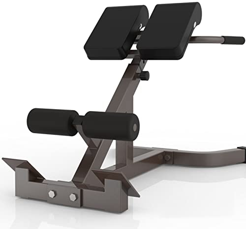 Hyperextension Rückentrainer Bauch Für große Menschen Männer Frauen, Rücken-Hyperextensionsbank, Fitnessstudio zu Hause Römischer Stuhl Einstellbar Hantelbank Bauchtrainer, Lädt 440 Pfund ( Color : Ch