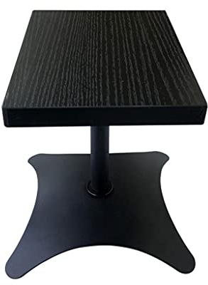 Lautsprecherständer Audioständer, Lautsprechersockel, Mediengeräteständer, bodenstehender Audioständer, Lautsprecherständer, 6 Größen, Schwarz, 7,87 Zoll hoch Speaker Stand (Size : S-140)