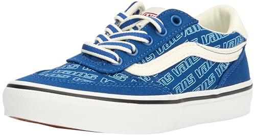 Vans Brooklyn LS, Zapatillas Unisex niños, Retro Logo True Blue 37 EU