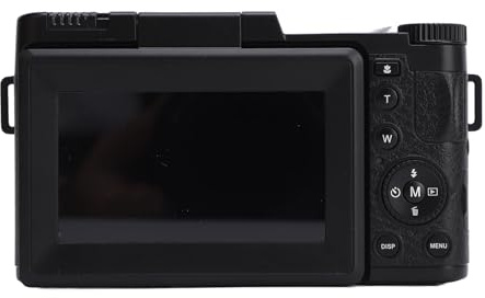 Macchina Fotografica Digitale, Zoom 4K 48MP 5X 8X per Evitare Oscillazioni della Fotocamera per con Schermo Ribaltabile da 3 Pollici, Funzione Timer, Fotocamera Compatta
