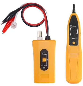 YiQinzcxg Tester per cavi coassiali di rete per BNC RJ45 CAT5 CAT6, tester per cavi passanti