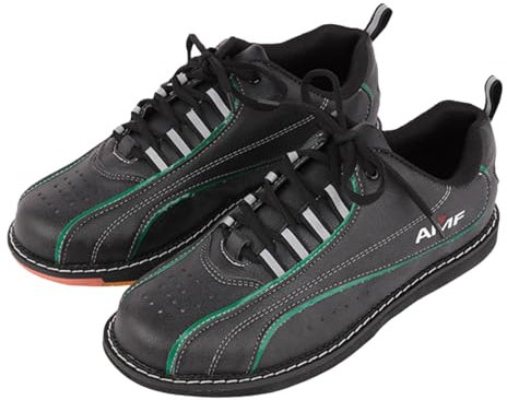 Viaoragiosa Ladies Bowling Shoes,Men`S Bowling Shoe,Lawn Bowls Shoes Mens,Indoor Bowls Shoes,Lightweight,Shock-Absorbing,Wear-Resistant,Bowling Shoes For Right Or Left Handed Bowlers