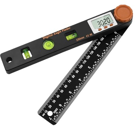 Goniometro intelligente – Righello digitale ad alta precisione con display LCD, multifunzione per falegnami, falegnami